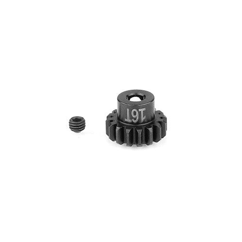 FT Steel Pinion Gear, 16t-Mod 1, 5mm Shaft - view 1