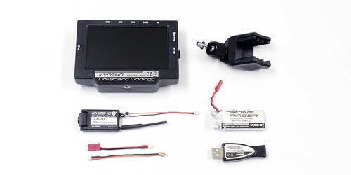 2.4GHz FPV System KYOSHO ONBOARD MONITOR with LiPo & USB Charger - view 1