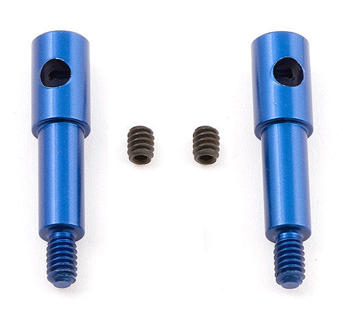 FT Blue Aluminum Inline Front Axles - view 1