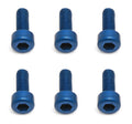 FT Screws, Blue Aluminum M3x8 mm SHCS - view 1