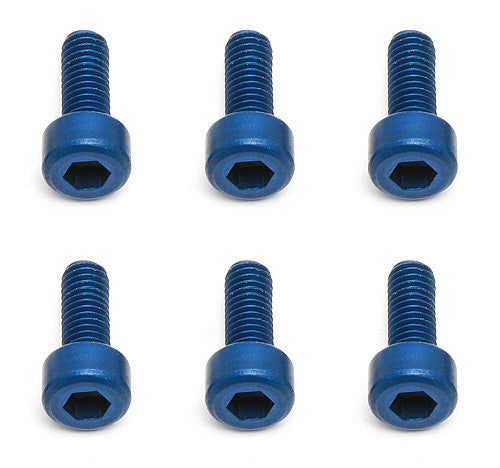 FT Screws, Blue Aluminum M3x8 mm SHCS - view 1