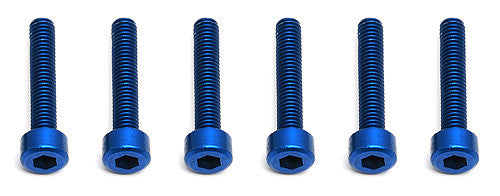 FT Screws, Blue Aluminum M3x16 mm SHCS - view 1