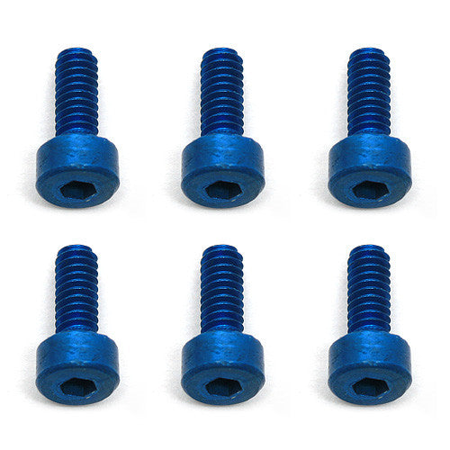 FT Screws, Blue Aluminum M2x5 mm SHCS - view 1