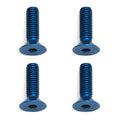 FT Screws, Blue Aluminum M4x14 mm FHCS - view 1