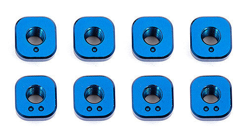 RC10F6 FT Camber Bushings, blue aluminum - view 1