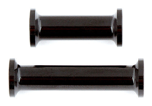 RC10F6 FT Heavy Duty Front Top Plate Standoffs, black aluminum - view 1