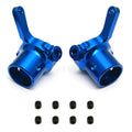 FT Vertical Steering Blocks, blue aluminum - view 1
