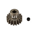 FT Aluminum Pinion Gear, 17T, MOD 1, 5mm shaft, aluminum - view 1