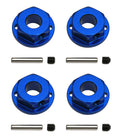 4x4 FT Aluminum Wheel Hexes, blue - view 1