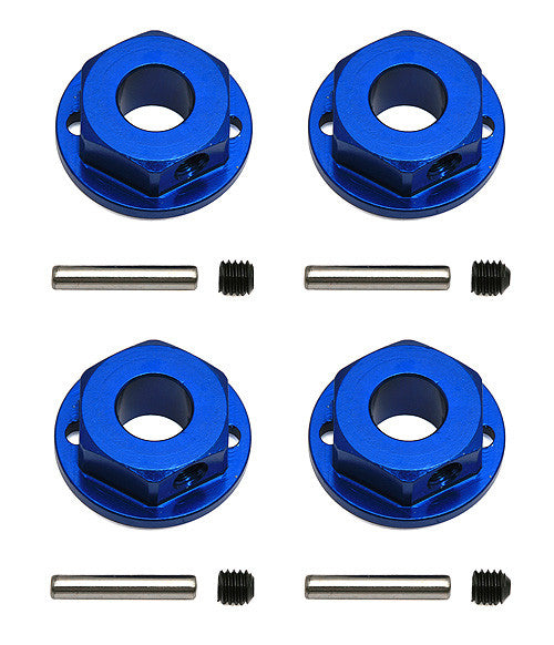 4x4 FT Aluminum Wheel Hexes, blue - view 1