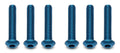 FT Screws, M3x16 mm BHCS, blue aluminum - view 1