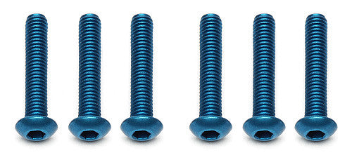 FT Screws, M3x16 mm BHCS, blue aluminum - view 1