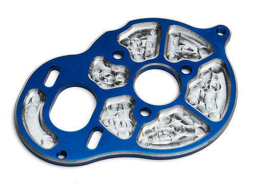 FT Milled Motor Plate, blue - view 1