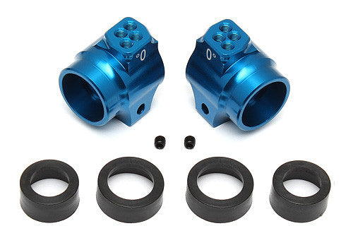 FT Aluminum Rear Hubs, blue - view 1