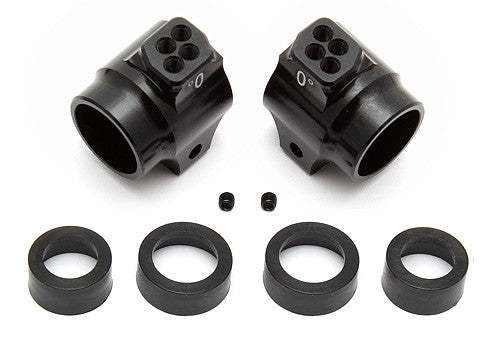 FT Aluminum Rear Hubs, black - view 1