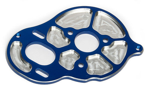 FT Front Motor Plate, blue, 3 gear - view 1