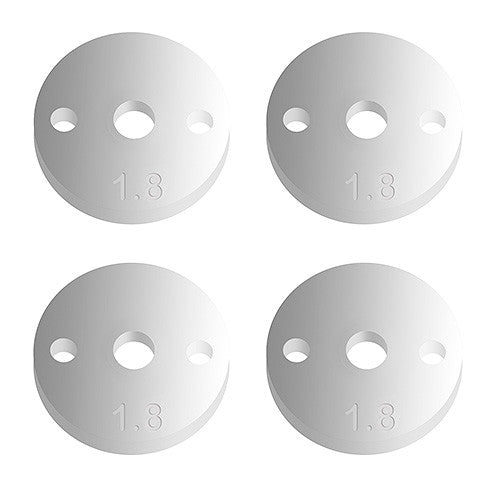 FT 12 mm Pistons V2, 2x1.8 mm, flat - view 1