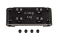 RC10B6.4 FT Front Bulkhead, 0 Deg, steel - view 1