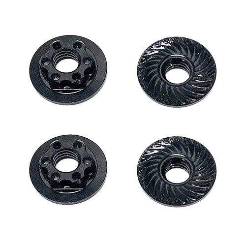 FT Nuts, M4 Low Profile Wheel Nuts, black - view 1