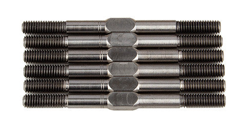 RC10B6.4 FT Titanium Turnbuckle Set, M3.5mm - view 1