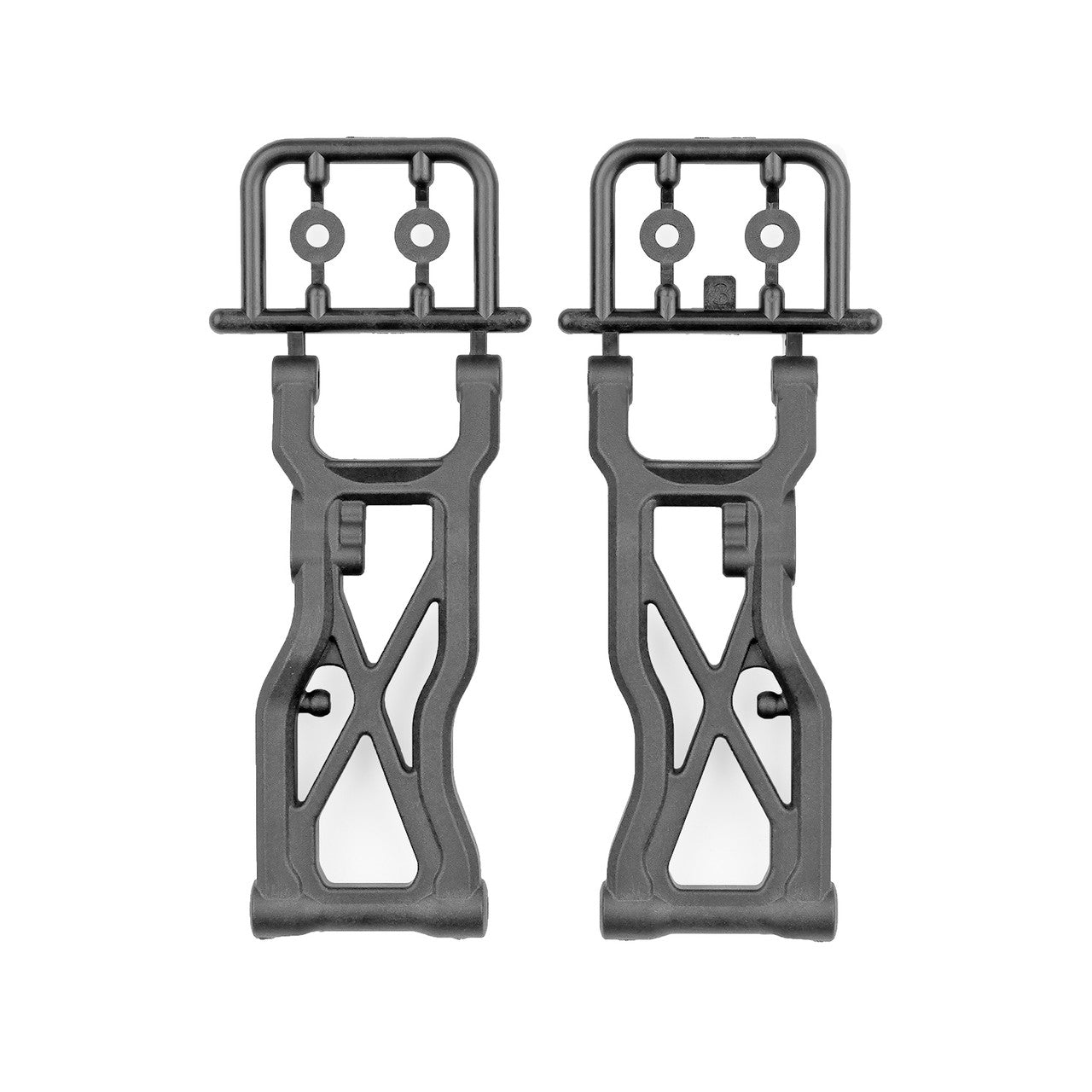 RC10B7 FT Carbon Rear Suspension Arms, 81mm - view 1
