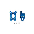 RC10B7 FT Aluminum Rear Hubs, -4 Offset, Blue - view 1