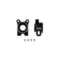 RC10B7 FT Aluminum Rear Hubs, -4 Offset, Black - view 1