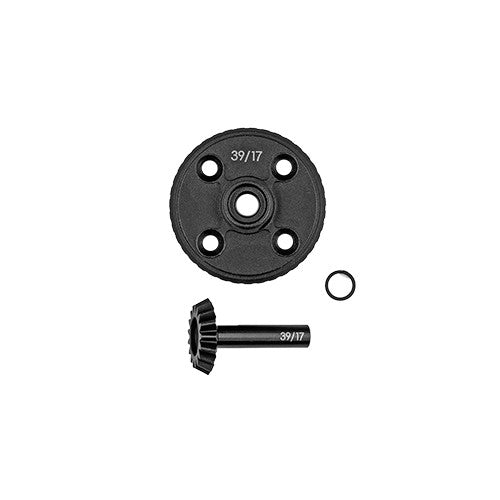 RC10B84 FT 39/17 Ring and Pinion Overdrive Gear Set, Steel - view 1