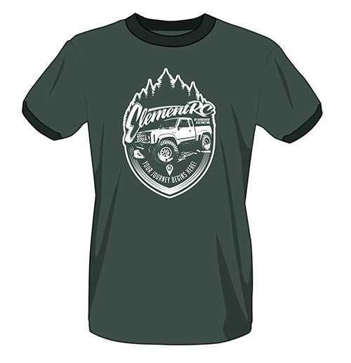 Element RC Sendero T-Shirt, Forest Green, XL - view 1