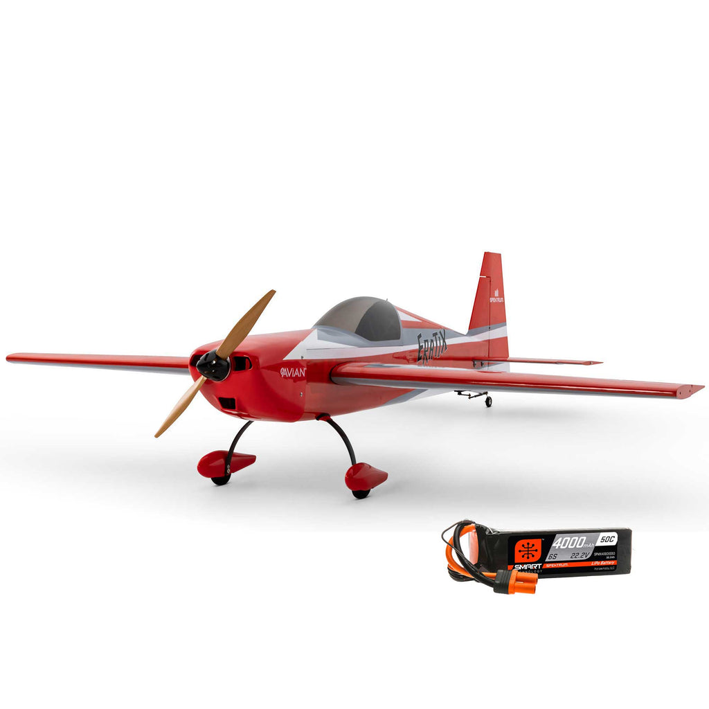 E-flite Eratix 3D SWS 1.6m (64") BNF Basic with Spektrum 6S 4000mAh 50C Battery