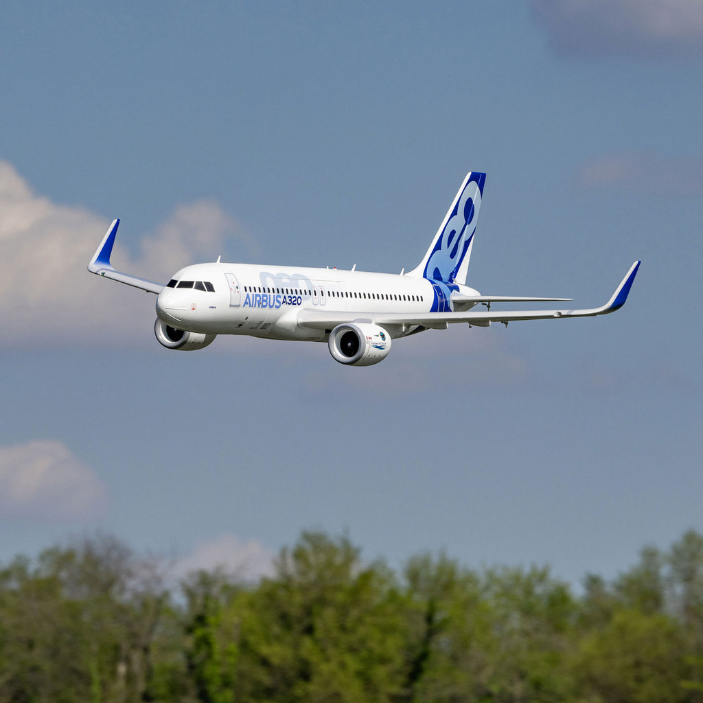 E-flite Airbus A320neo Twin 64mm EDF BNF Basic with AS3X+ and SAFE Select