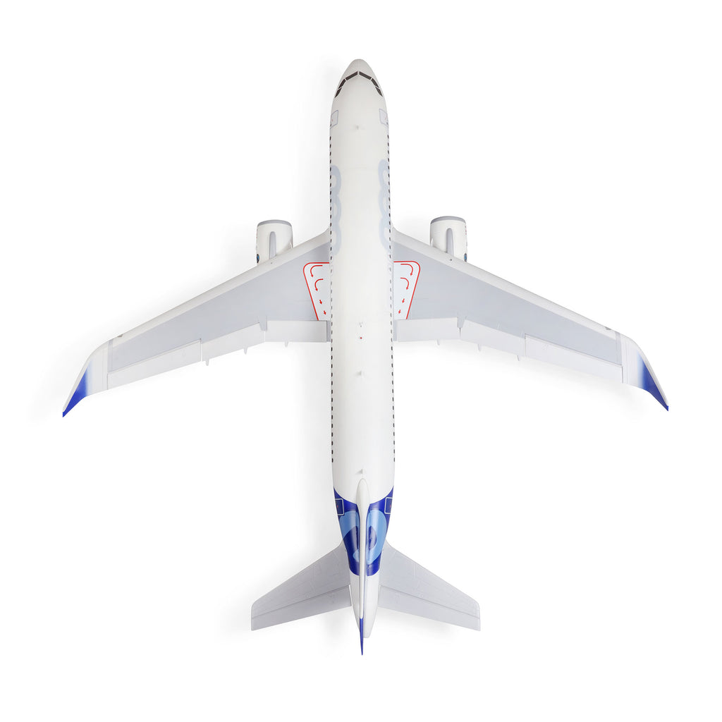 E-flite Airbus A320neo Twin 64mm EDF BNF Basic with AS3X+ and SAFE Select