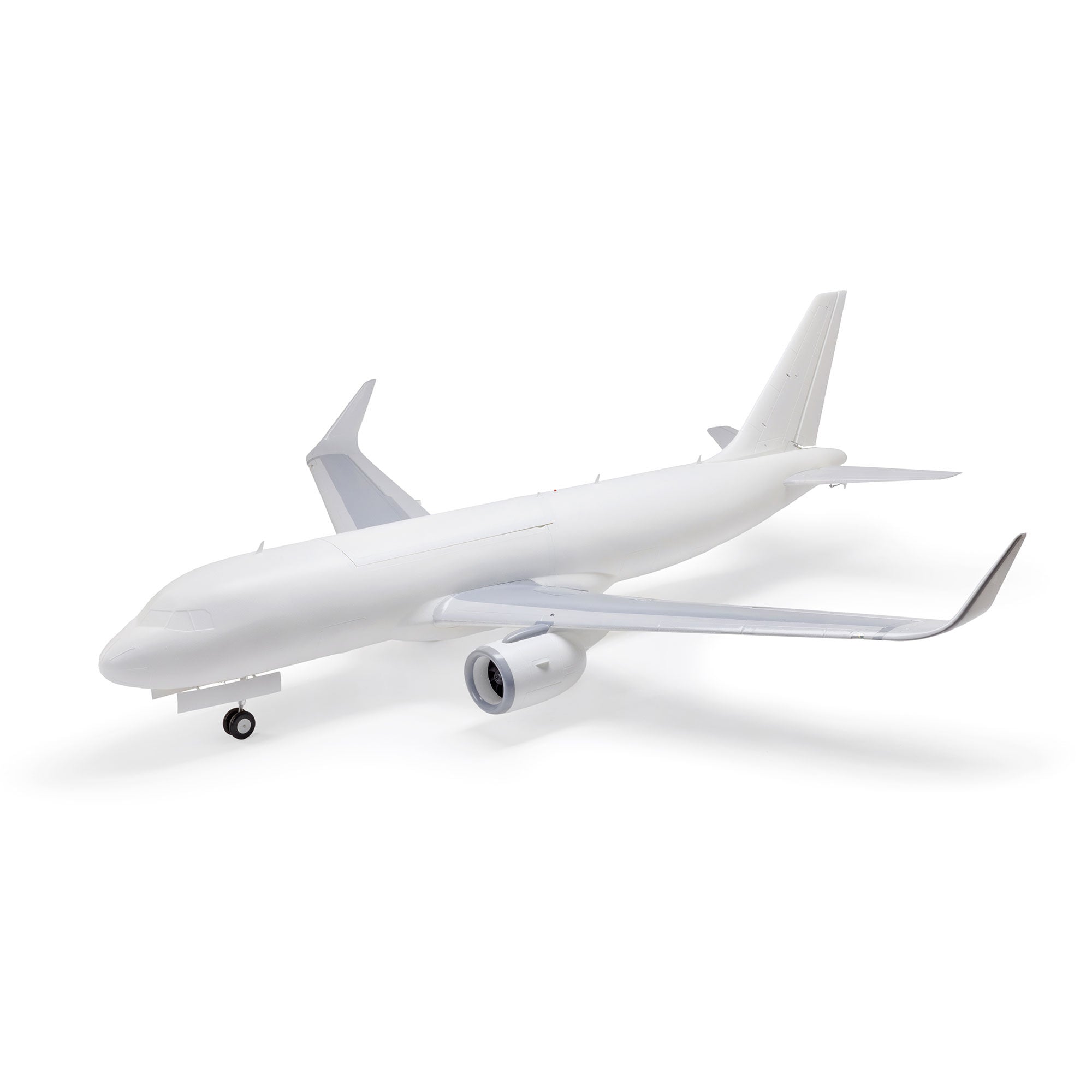 E-flite Airbus A320neo Twin 64mm EDF BNF Basic with AS3X+ and SAFE Select, Base White