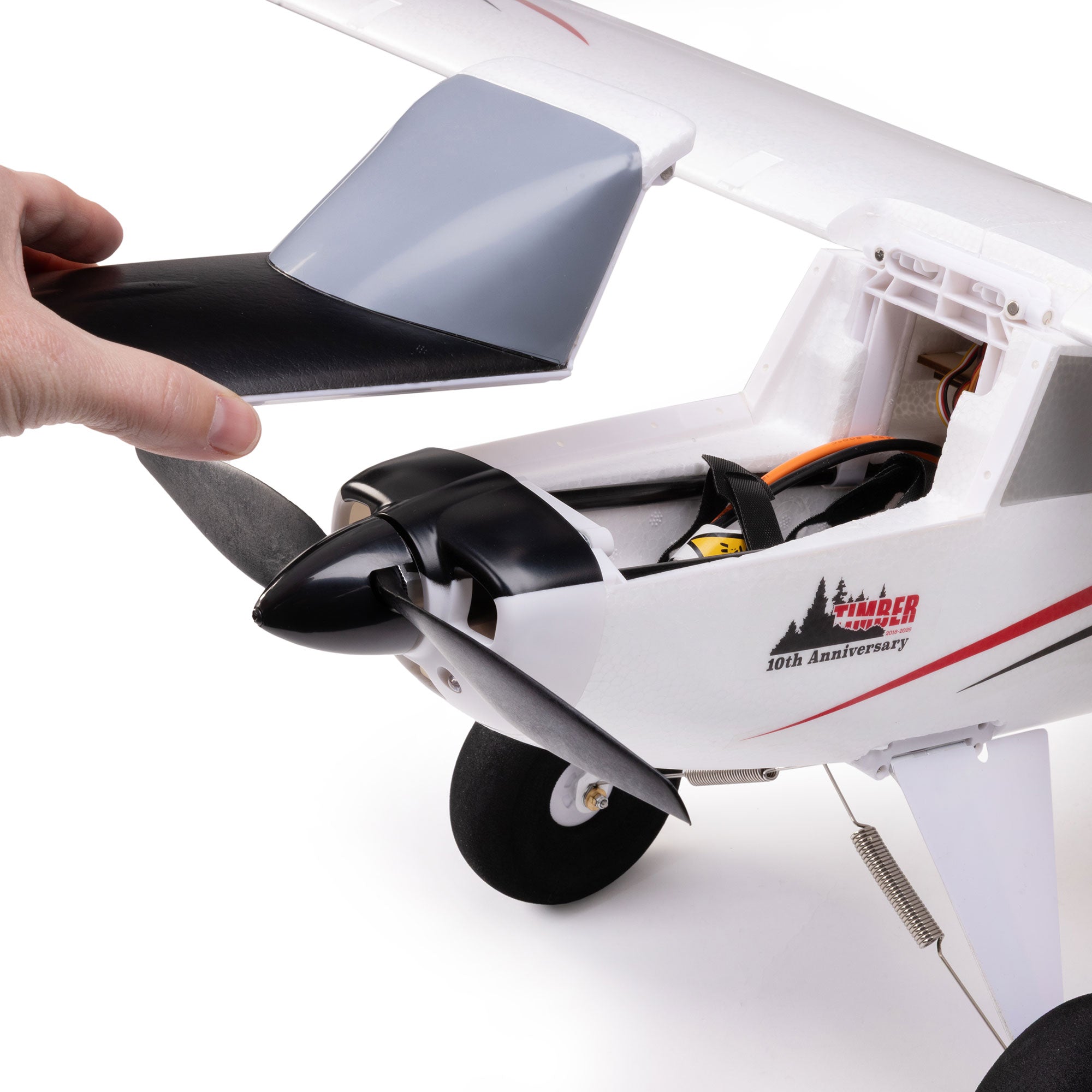 E-flite Timber 1.5m 10th Anniversary Special Edition BNF Basic with AS3X+ and SAFE Select
