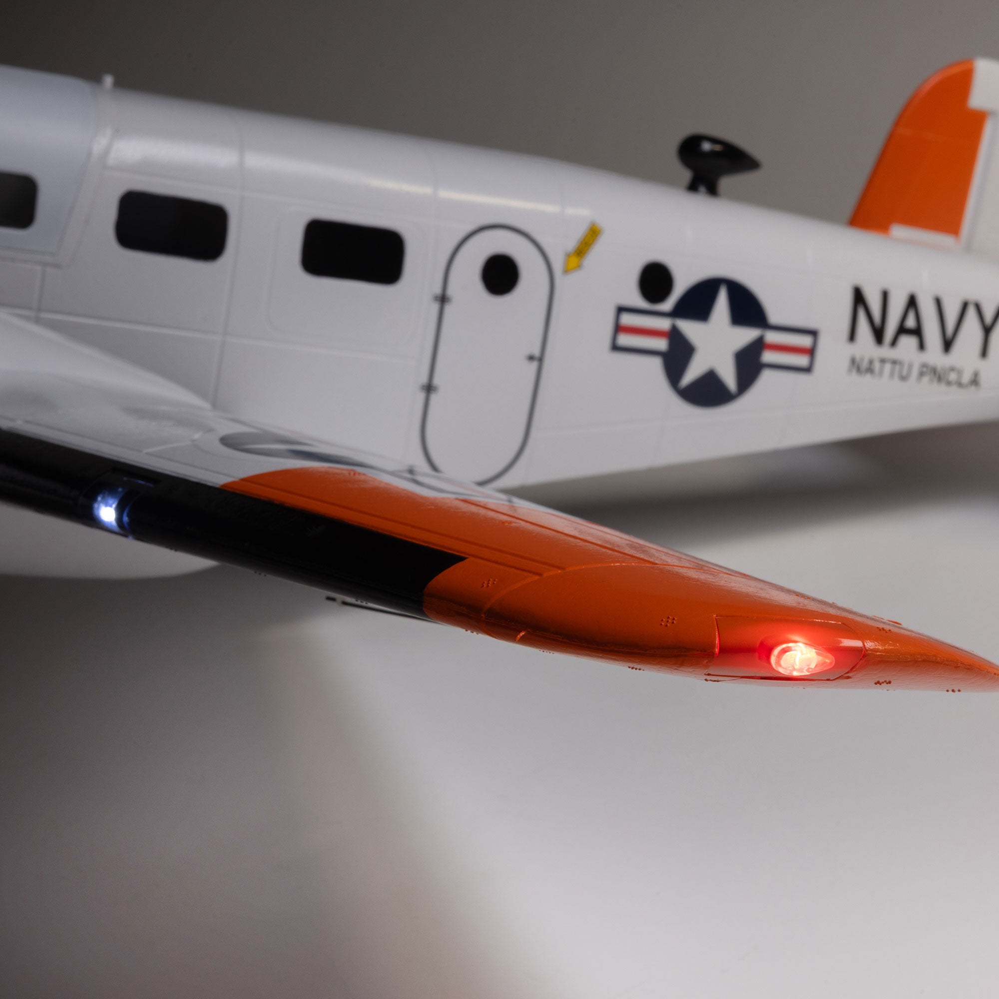 E-flite Beechcraft D18/RC-45J 1.5m BNF Basic with AS3X+ and SAFE Select