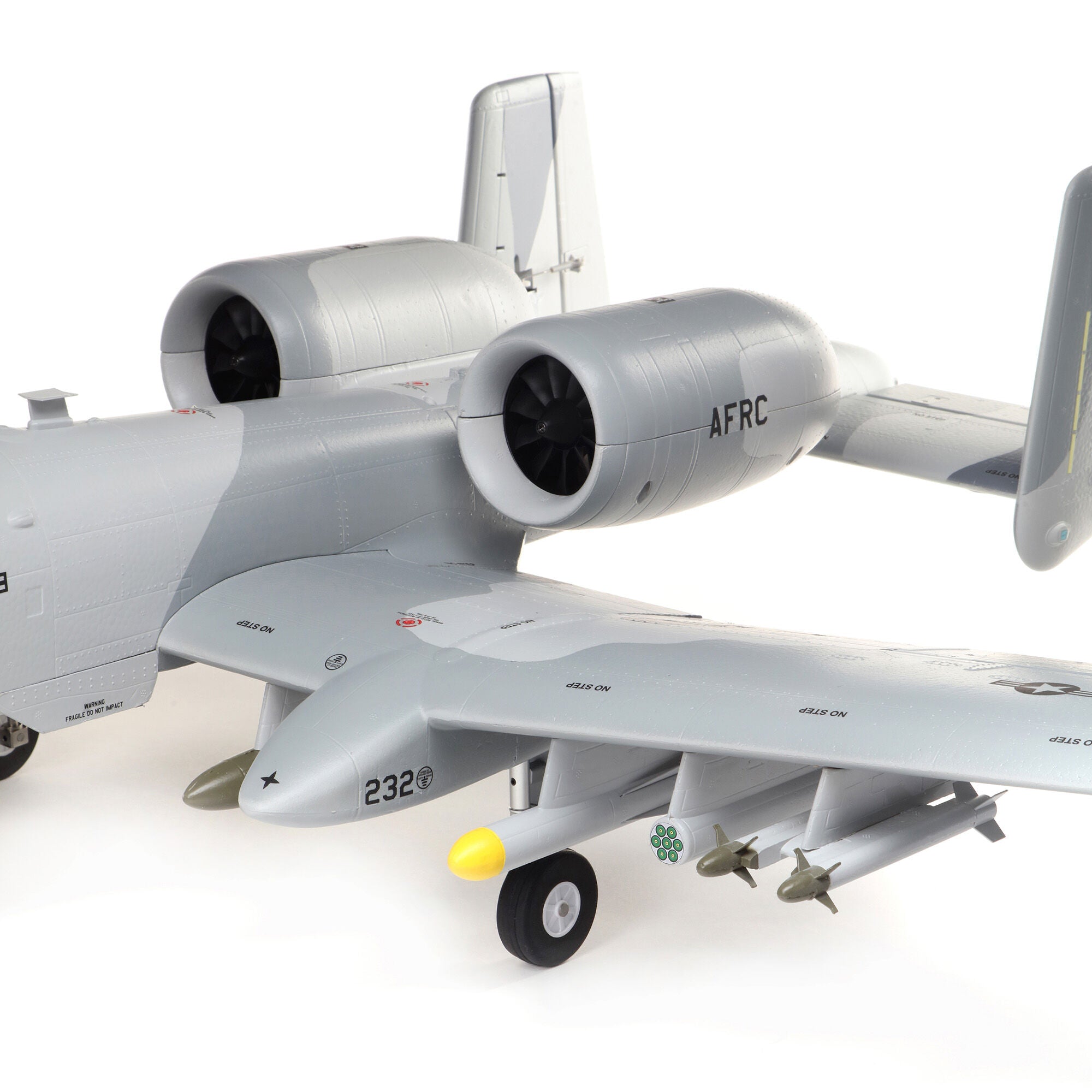 E-flite A-10 Thunderbolt II Twin 64mm EDF BNF Basic with AS3X and SAFE Select