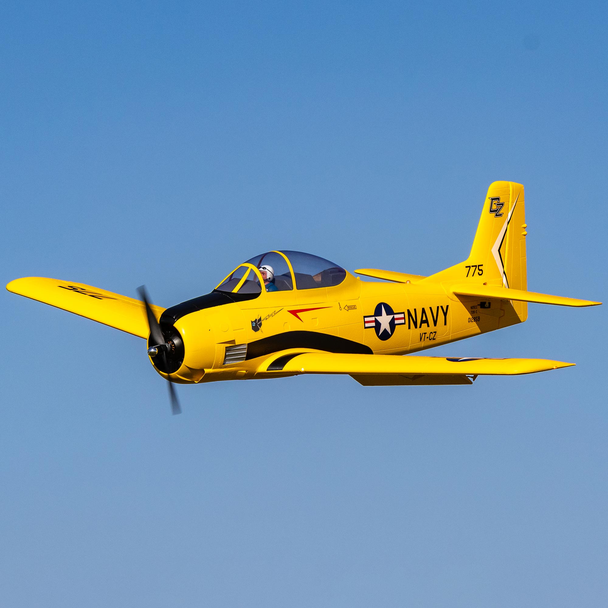 E-flite Carbon-Z T-28 Trojan 2.0m BNF Basic with AS3X and SAFE Select