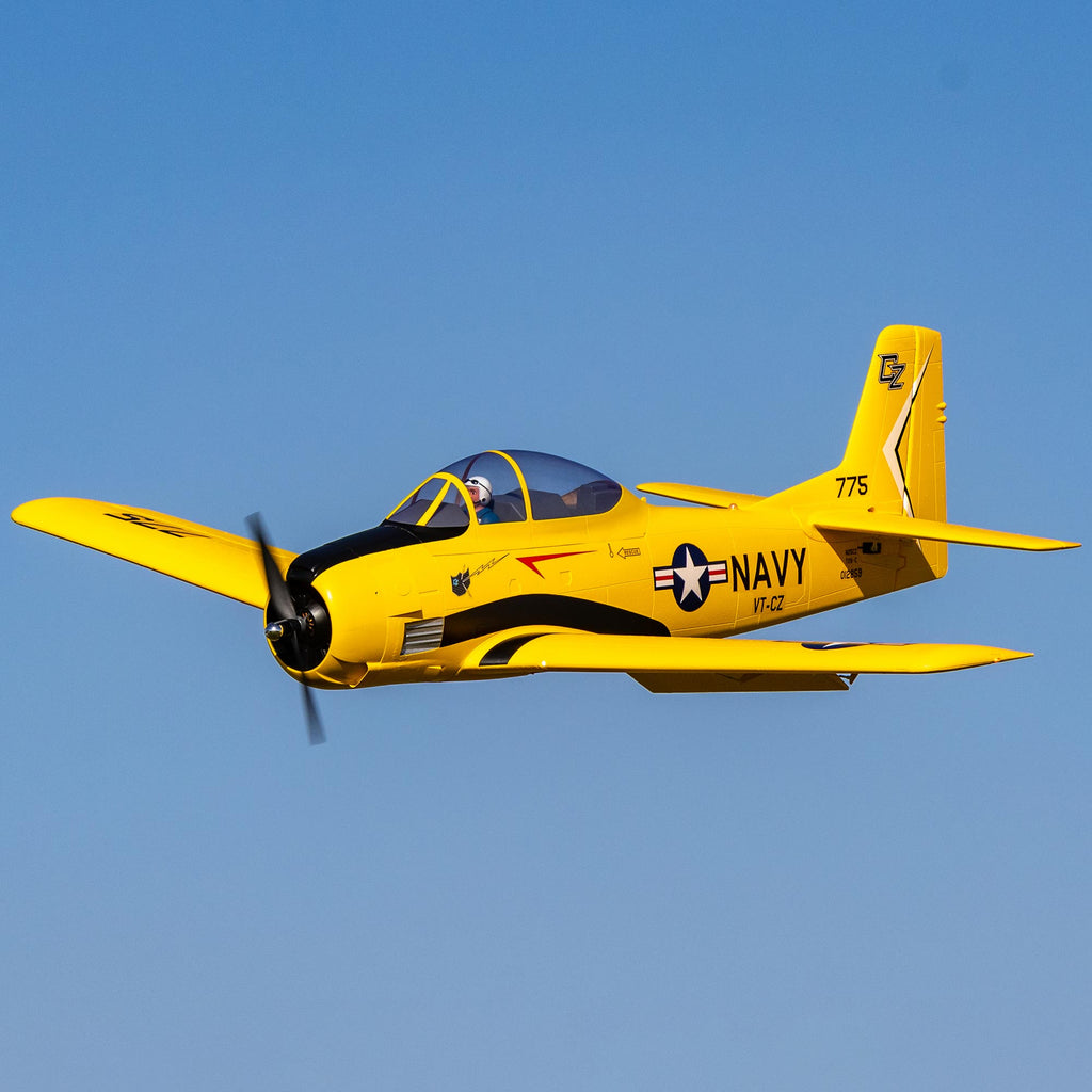 E-flite Carbon-Z T-28 Trojan 2.0m BNF Basic with AS3X and SAFE Select
