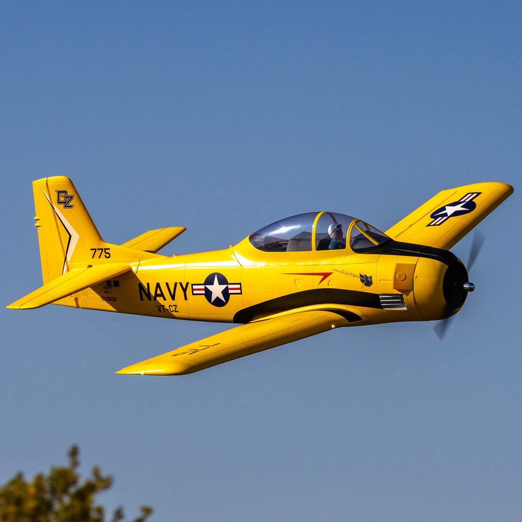 E-flite Carbon-Z T-28 Trojan 2.0m BNF Basic with AS3X and SAFE Select