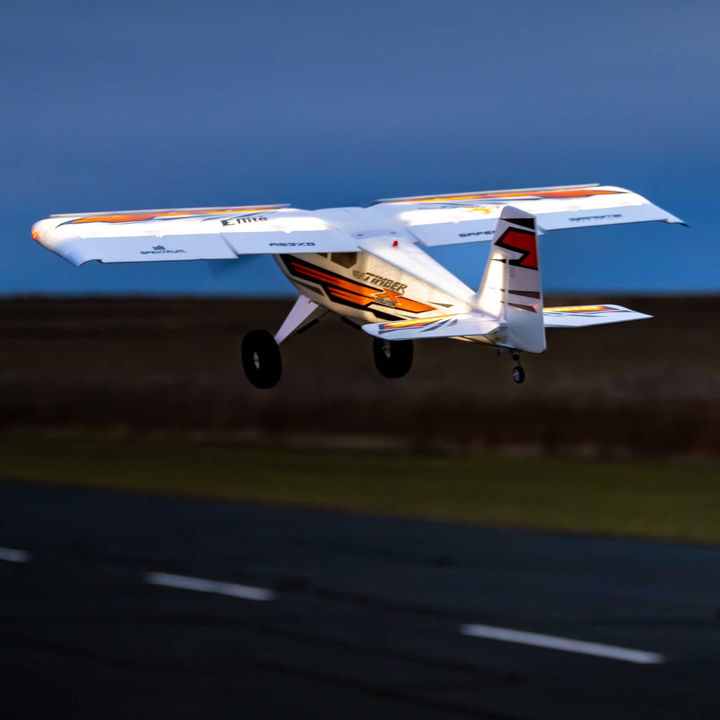 E-flite Night Timber X Evolution 1.2m BNF Basic with AS3X+ and SAFE Select
