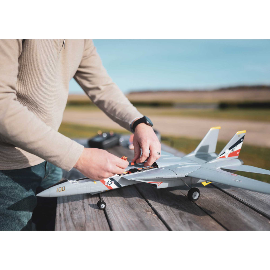 E-flite F-14 Tomcat Twin 40mm EDF BNF Basic