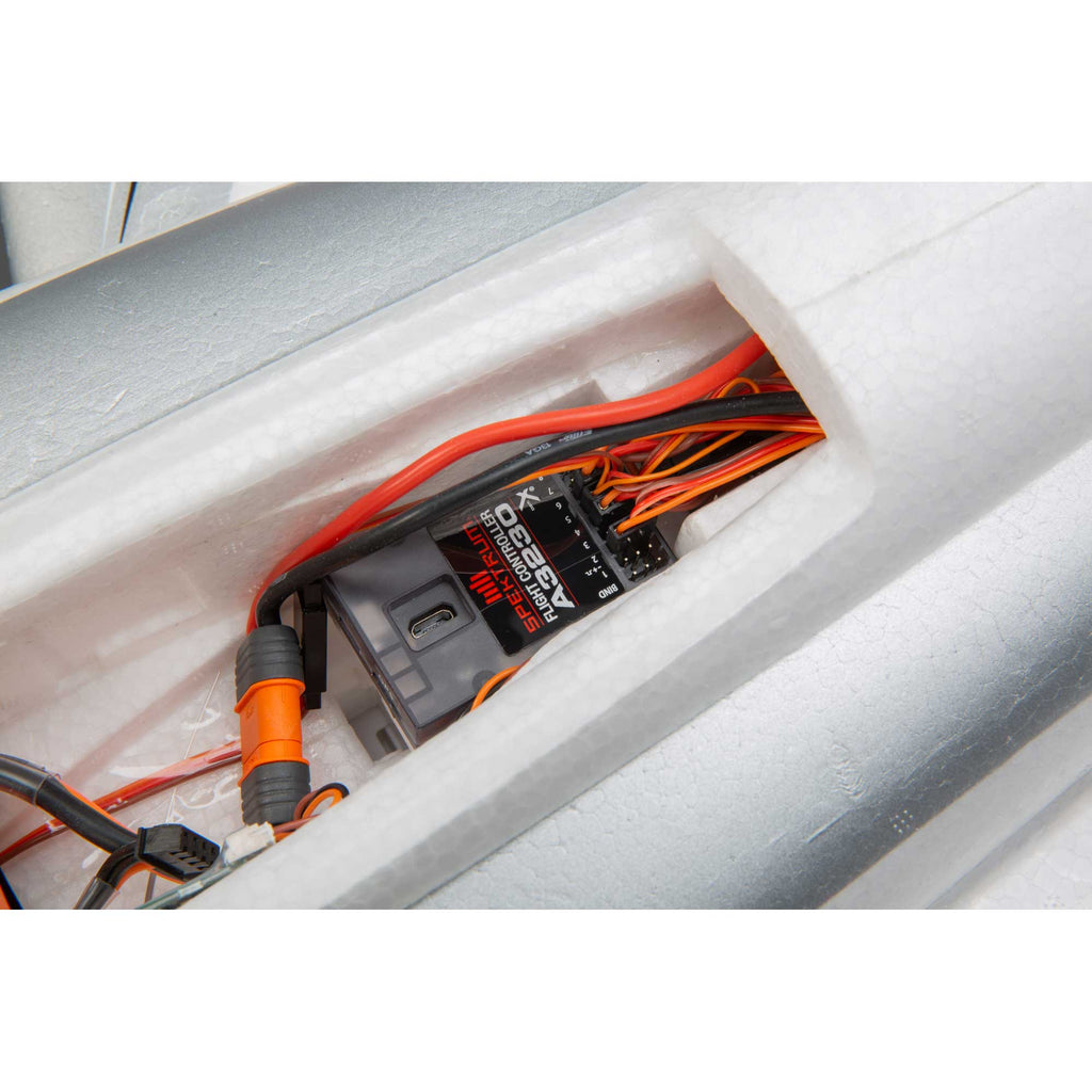 E-flite Habu STS 70mm EDF Jet RTF Basic Smart Trainer with SAFE