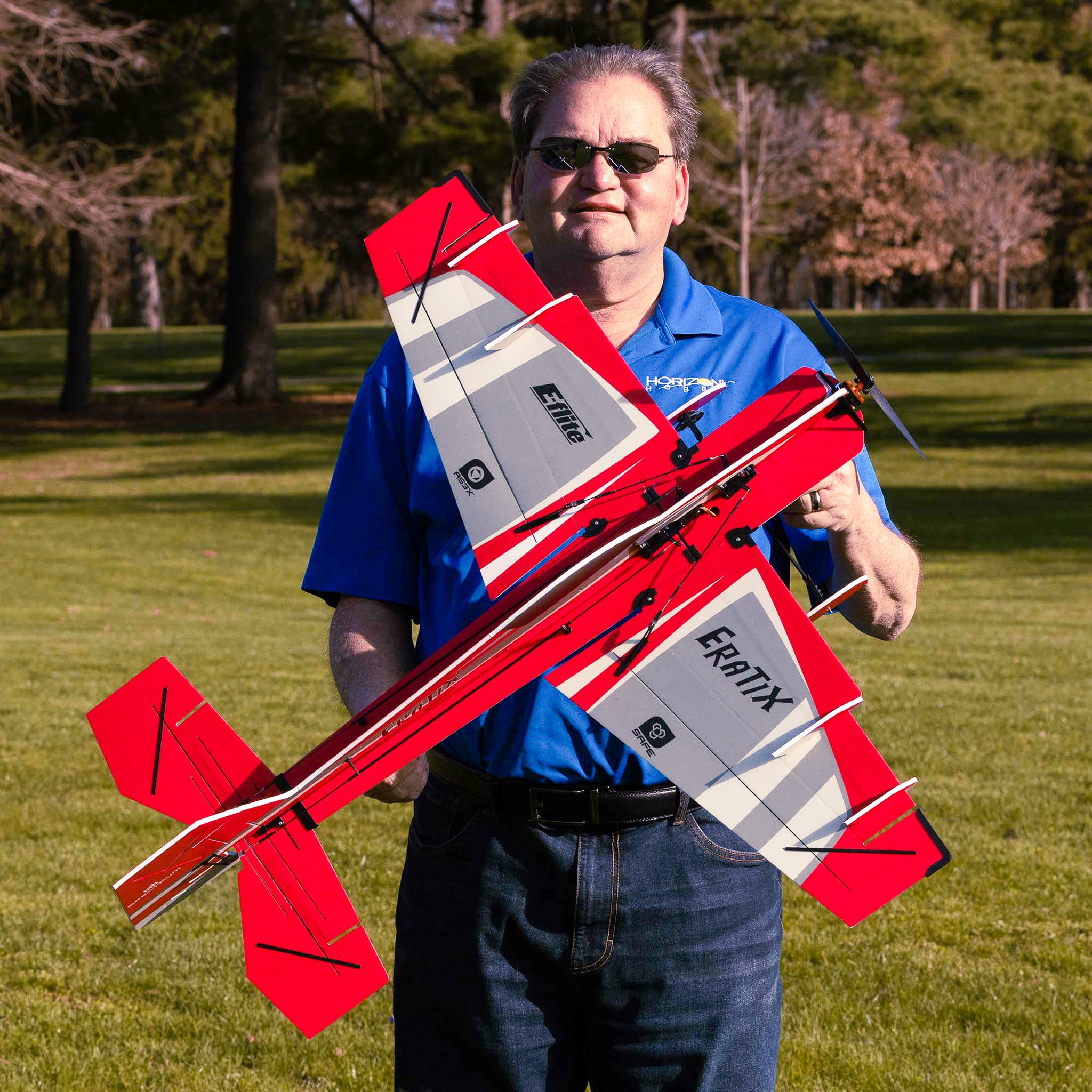 E-flite Eratix 3D FF (Flat Foamy) 860mm BNF Basic with AS3X and SAFE Select