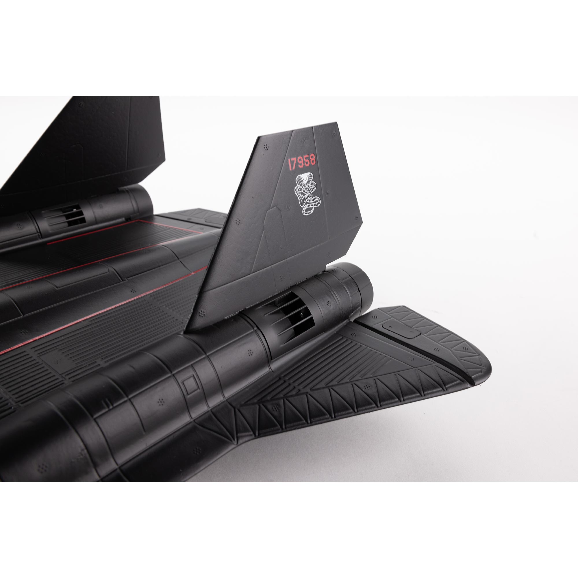E-flite SR-71 Blackbird Twin 40mm EDF BNF Basic with AS3X and SAFE Select