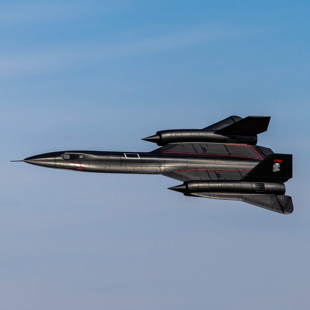 E-flite SR-71 Blackbird Twin 40mm EDF BNF Basic with AS3X and SAFE Select