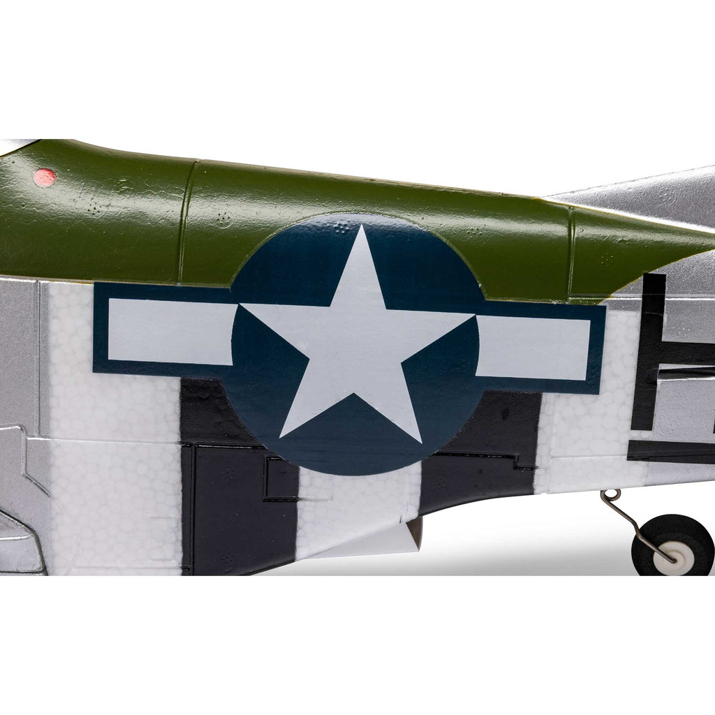 E-flite P-51D Mustang 1.0m BNF Basic with AS3X+ and SAFE Select