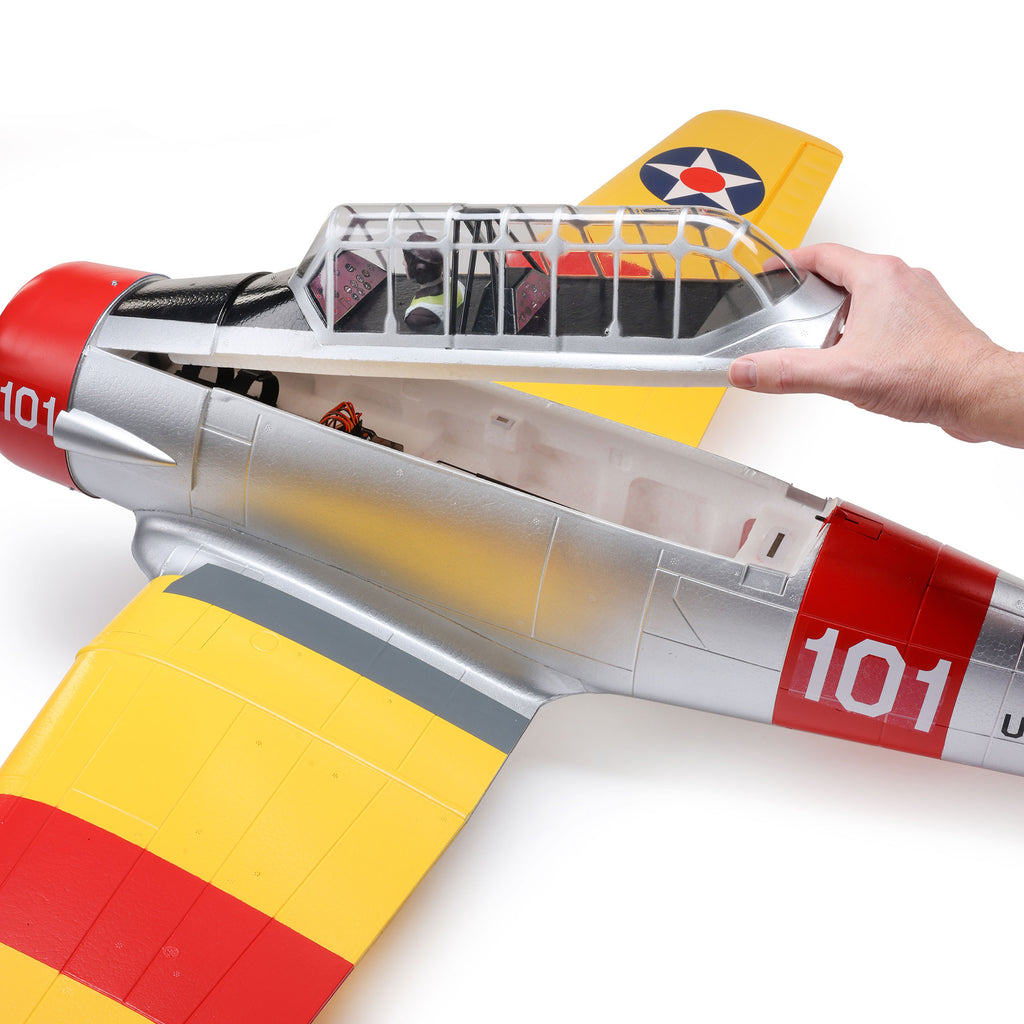 E-flite SNJ-5/AT-6 Texan 1.5m BNF Basic with AS3X+ and SAFE Select