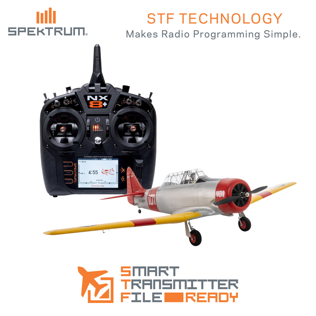 E-flite SNJ-5/AT-6 Texan 1.5m BNF Basic with AS3X+ and SAFE Select