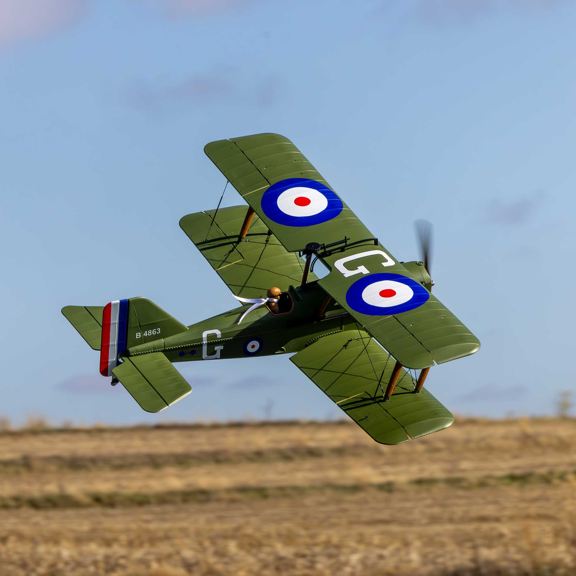 E-flite S.E.5a 900mm BNF Basic with AS3X+ and SAFE Select