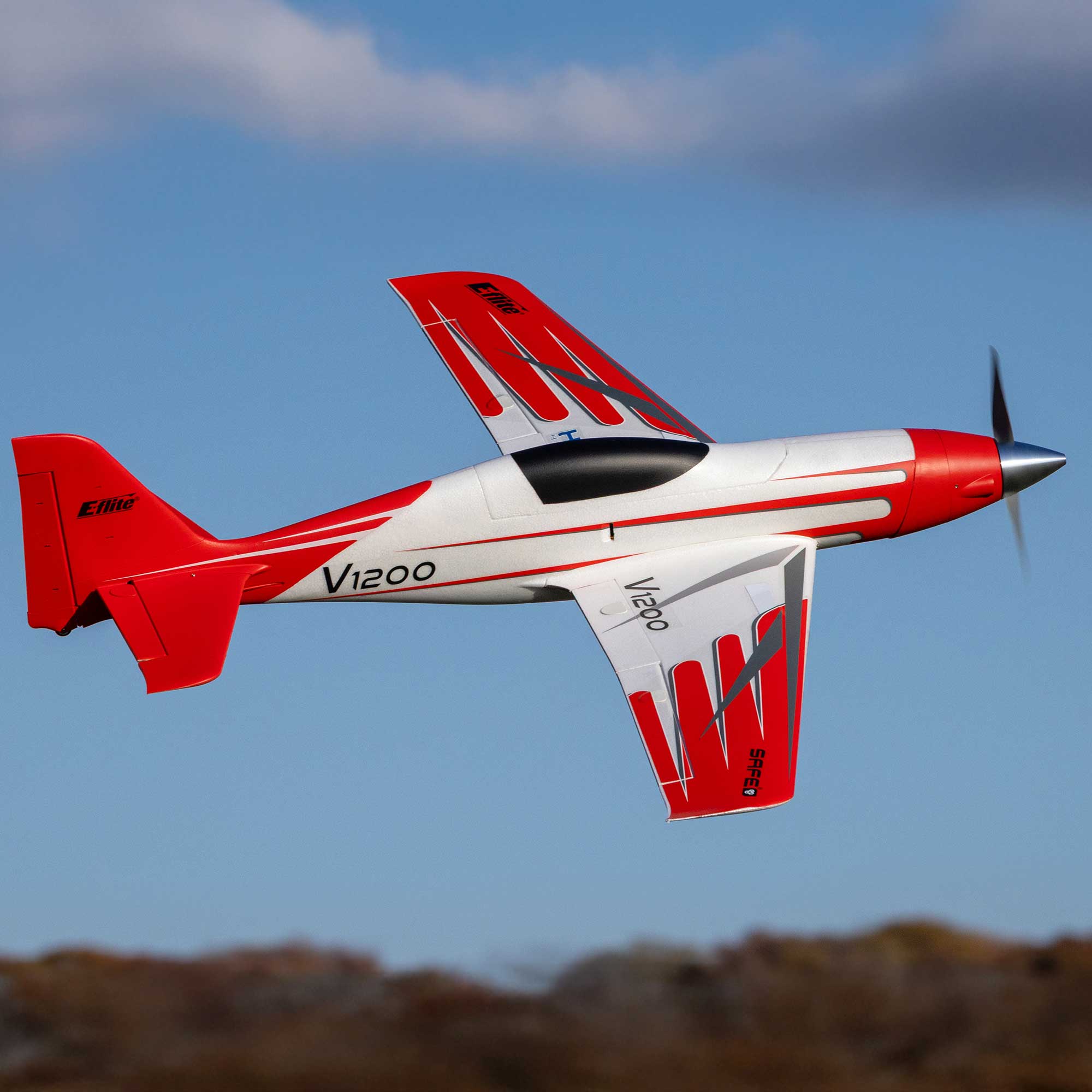E-flite V1200 1.2m BNF Basic with AS3X+ and SAFE Select